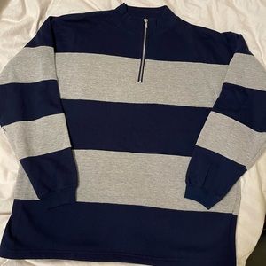 Half zipper sweatshirt men